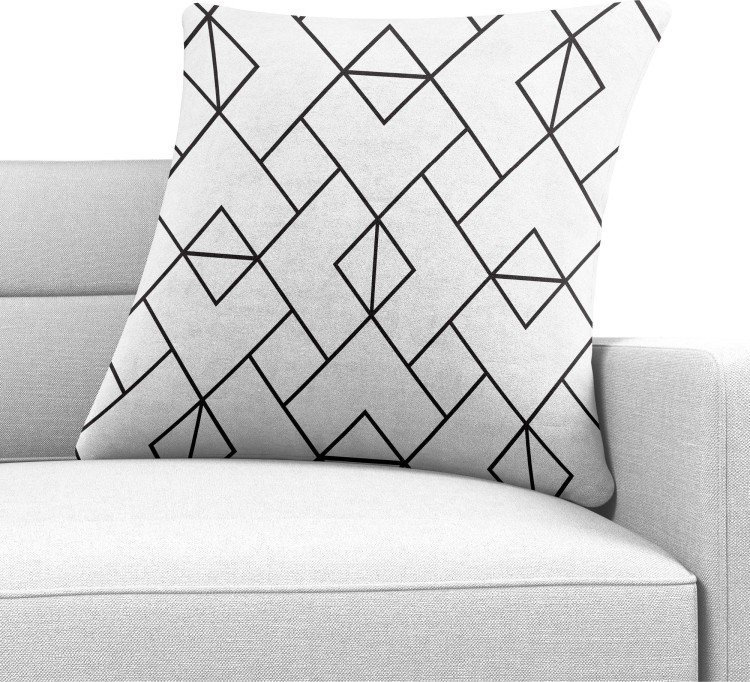 Подушка квадратная Cortin «Геометрический орнамент»